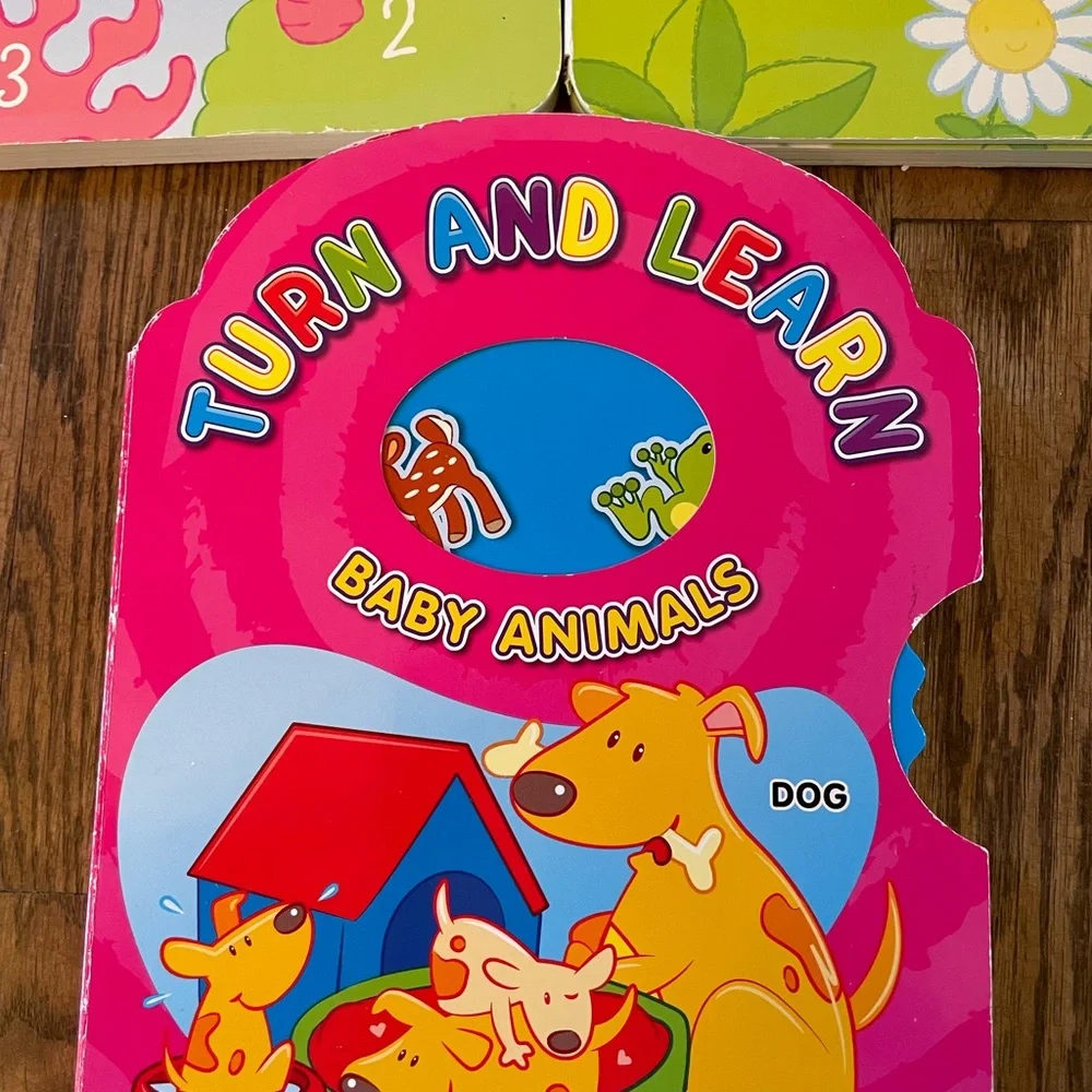 Kids Learning Toys Interactive Baby Toddler Board Books Bundle of 3